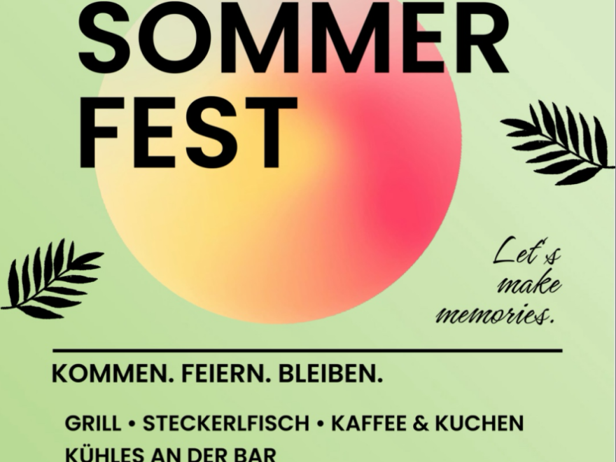 TSV Sommerfest Plakat